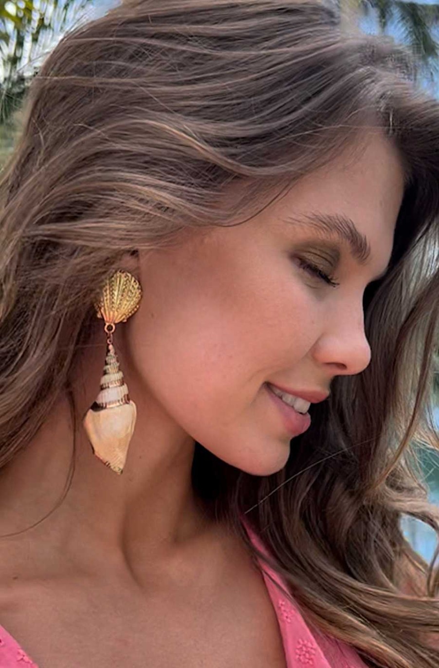 Accesorios Fetiche Suances | Pendientes Caracola Fetiche