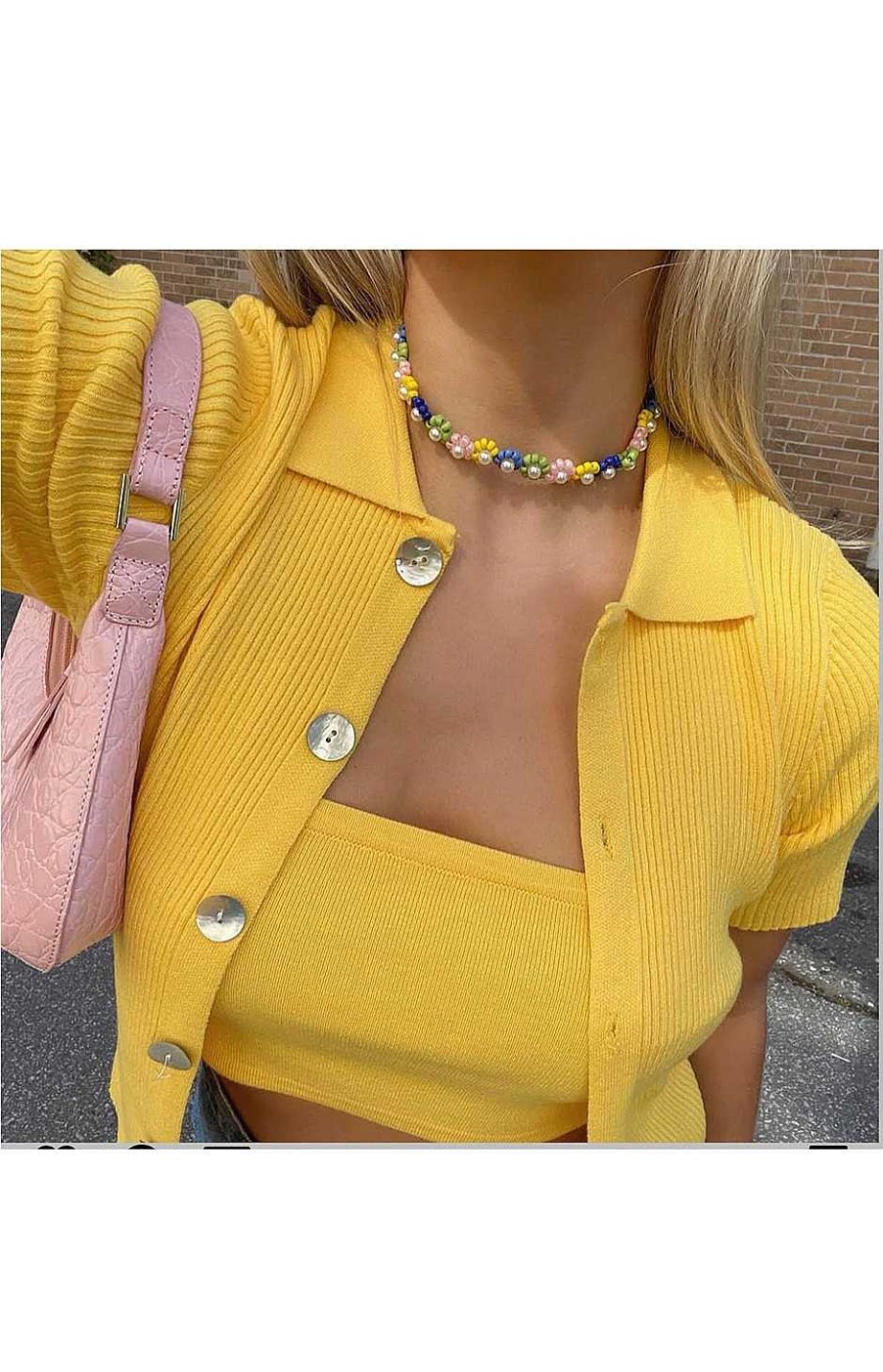 Accesorios Fetiche Suances | Collar Flower Power