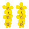 Accesorios Fetiche Suances | Pendientes Tres Flores Yellow