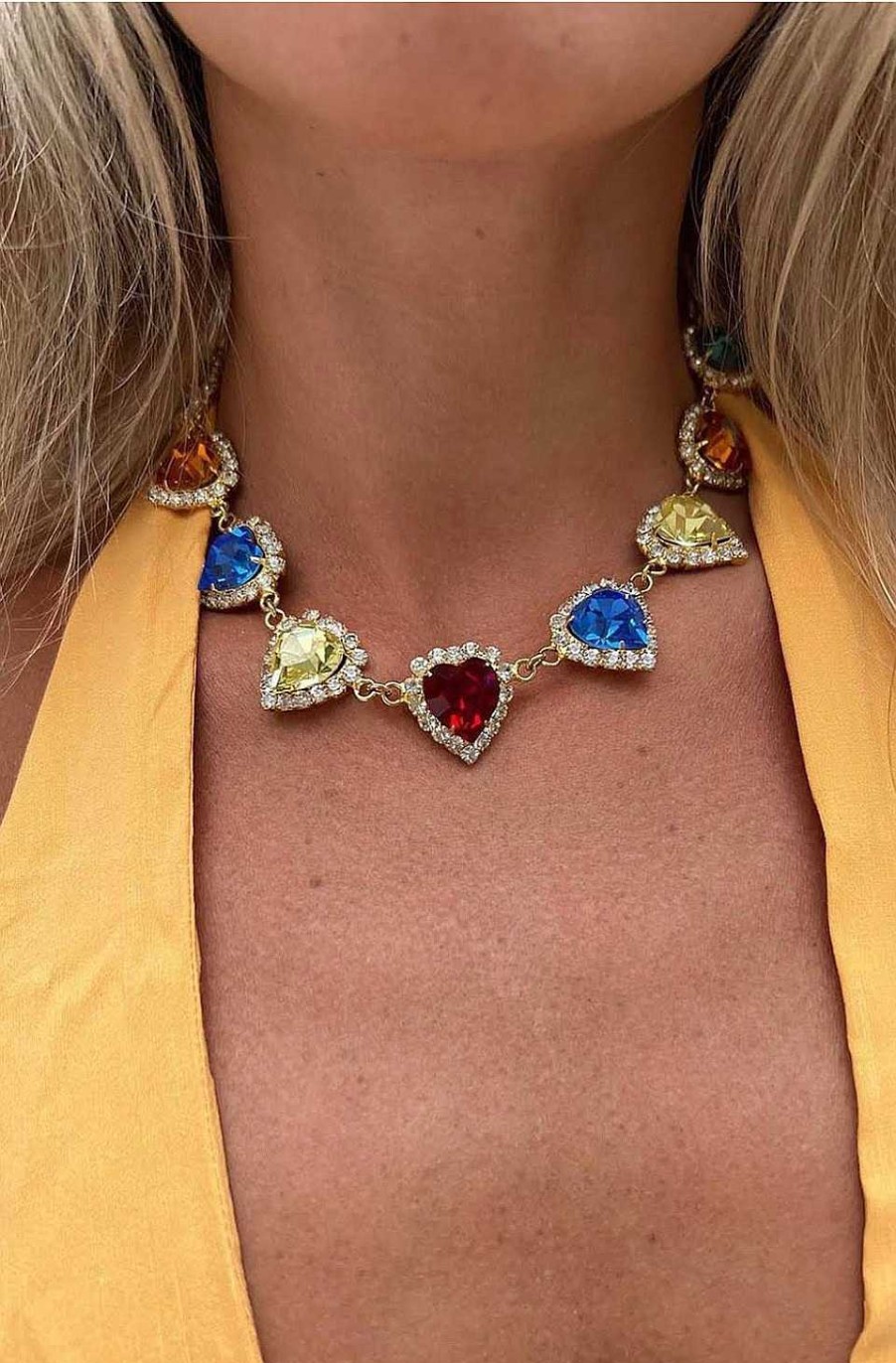 Accesorios Fetiche Suances | Collar Eternitty Cristales De Swarovski