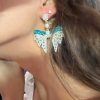 Accesorios Fetiche Suances | Pendientes Lazo Blue