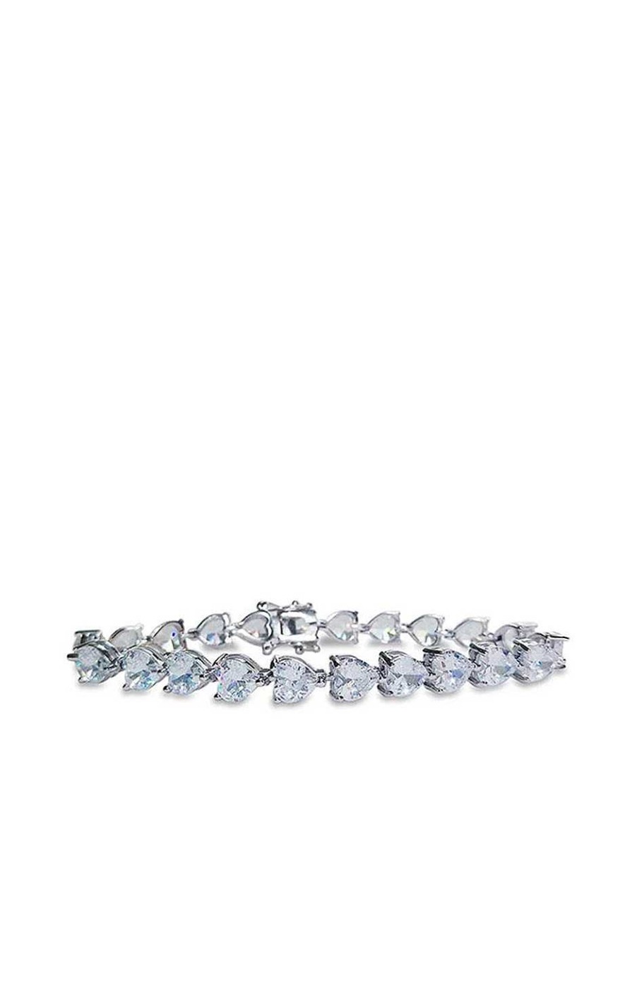 Accesorios Fetiche Suances | Pulsera De Plata Corazones Silver