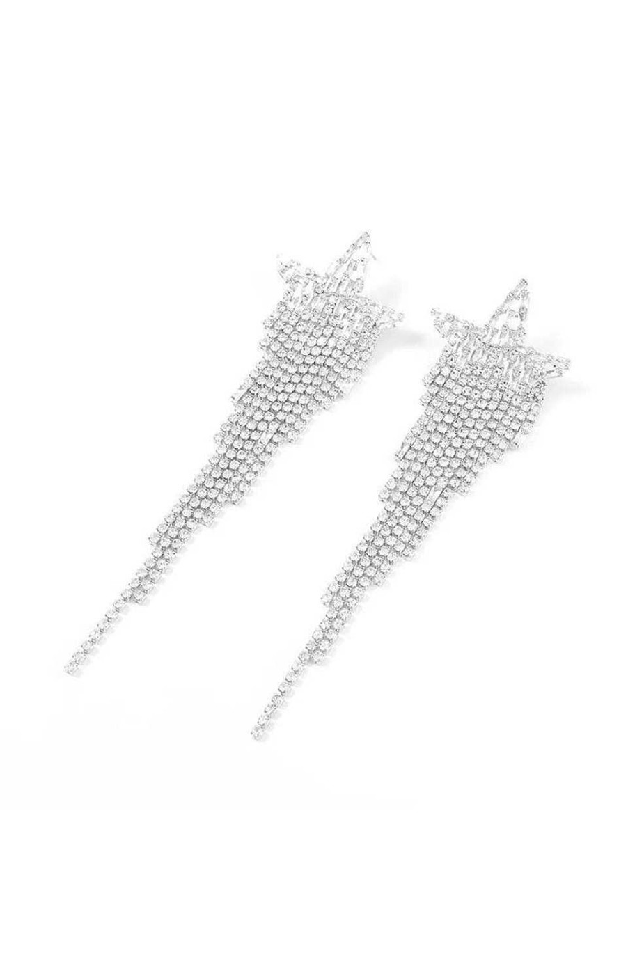 Accesorios Fetiche Suances | Pendientes Estrellas Plata Lagrimas