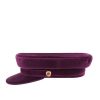 Accesorios Fetiche Suances | Gorra Terciopelo Violeta