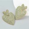 Accesorios Fetiche Suances | Pendientes Dos Corazones Verde