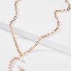 Accesorios Fetiche Suances | Collar Inicial Perlas G