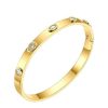 Accesorios Fetiche Suances | Pulsera Dorada Cristales Ovales