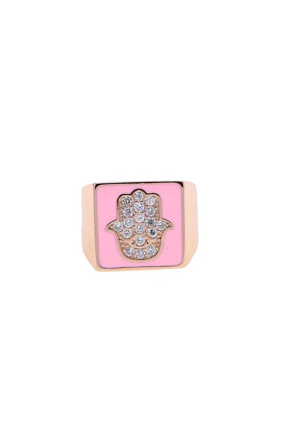 Accesorios Fetiche Suances | Anillo Rosa Mano De F Tima
