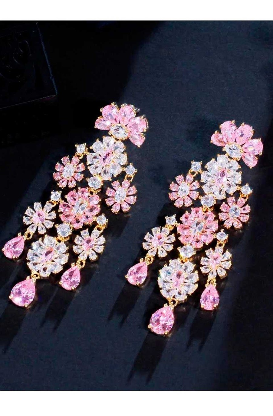 Accesorios Fetiche Suances | Pendientes Flores Rosas