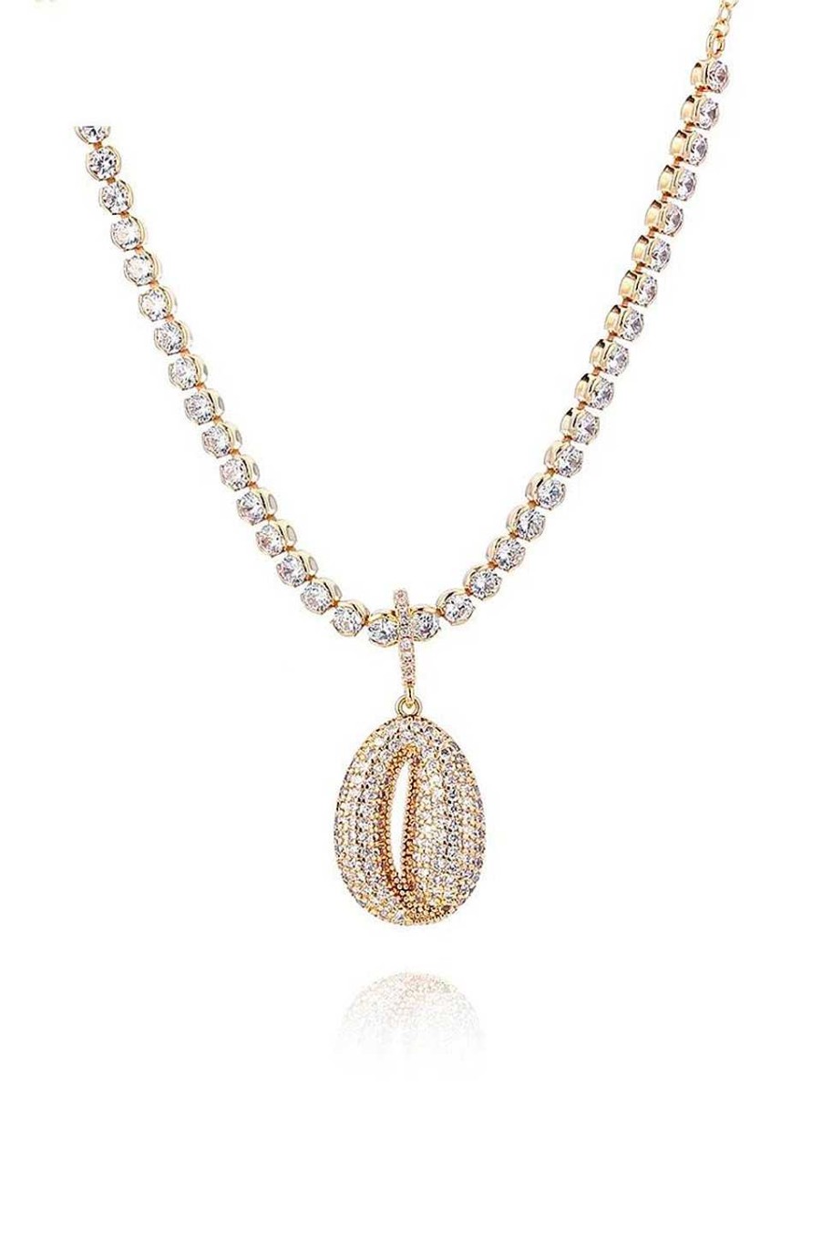 Accesorios Fetiche Suances | Collar Concha Cristales
