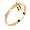 Accesorios Fetiche Suances | Pulsera Forever Love Dorada