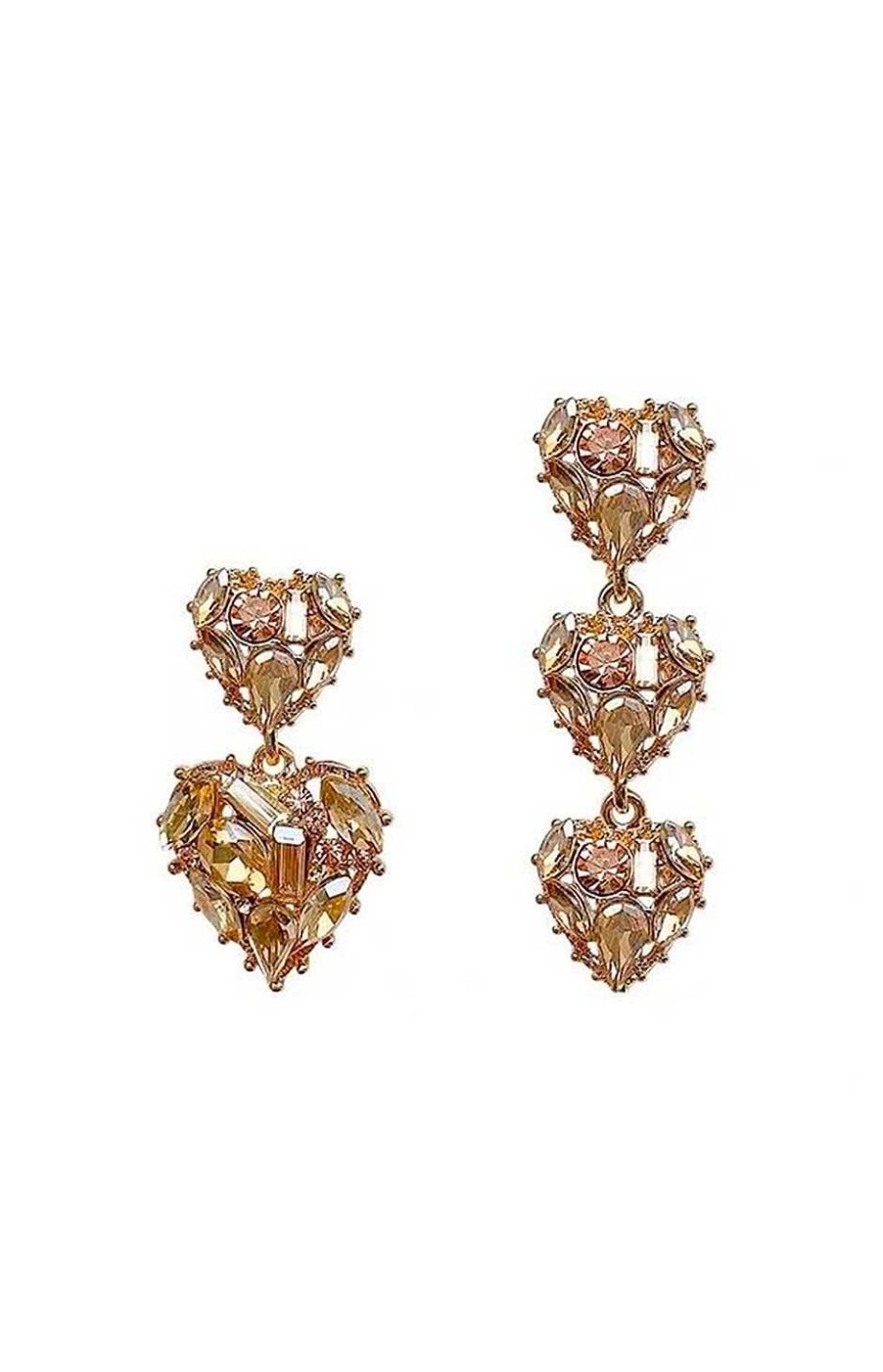 Accesorios Fetiche Suances | Pendientes Juego De Corazones