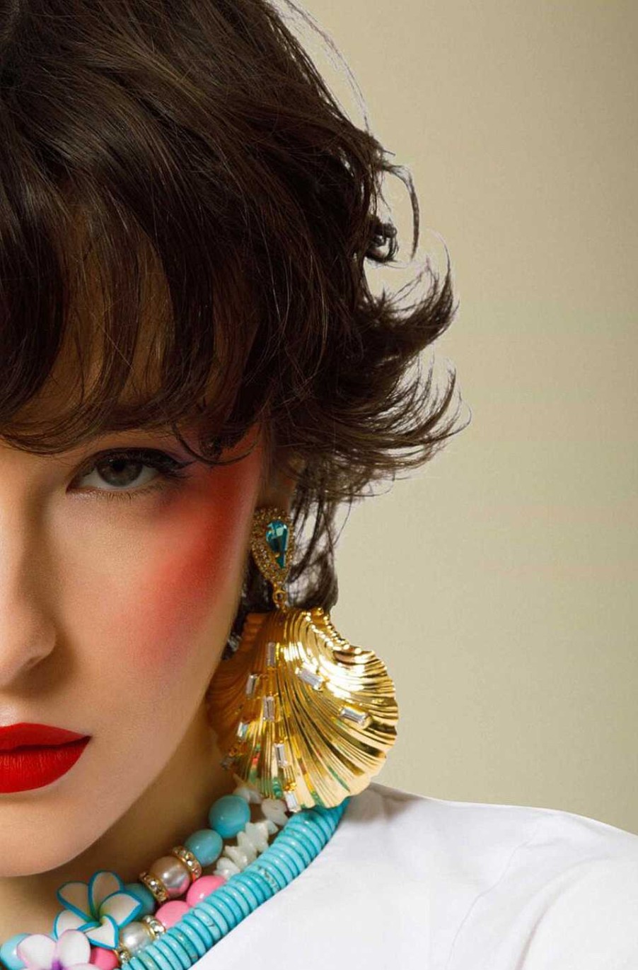 Accesorios Fetiche Suances | Pendientes Conchas Doradas