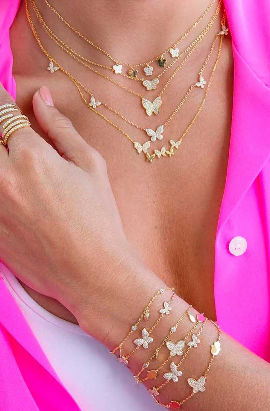 Accesorios Fetiche Suances | Collar Varias Mariposas