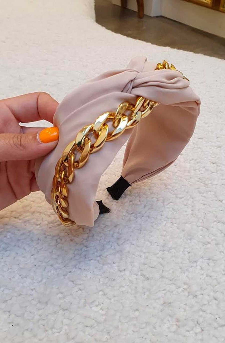 Accesorios Fetiche Suances | Diadema Turbante Nude