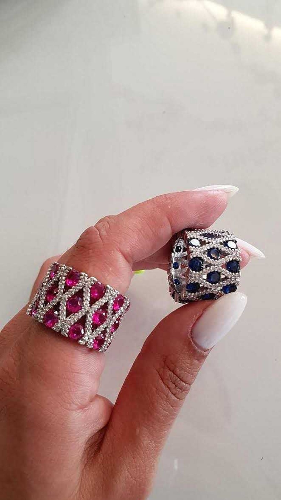 Accesorios Fetiche Suances | Anillo Zafiros