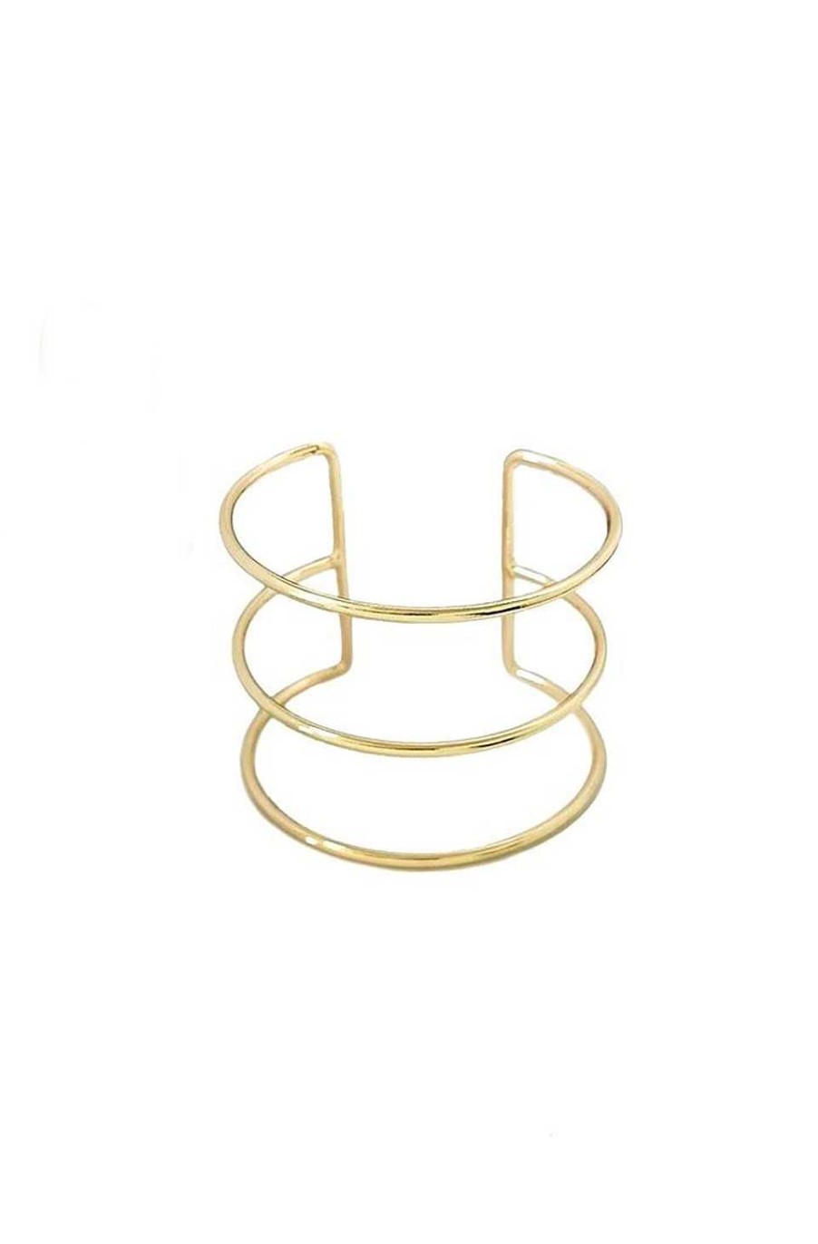 Accesorios Fetiche Suances | Brazalete Dorado Met Lico