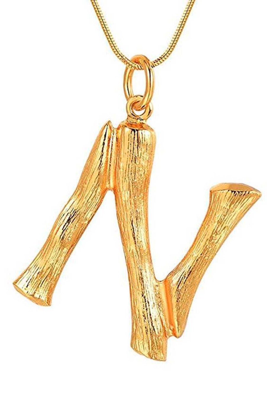 Accesorios Fetiche Suances | Collar Inicial ¨N¨