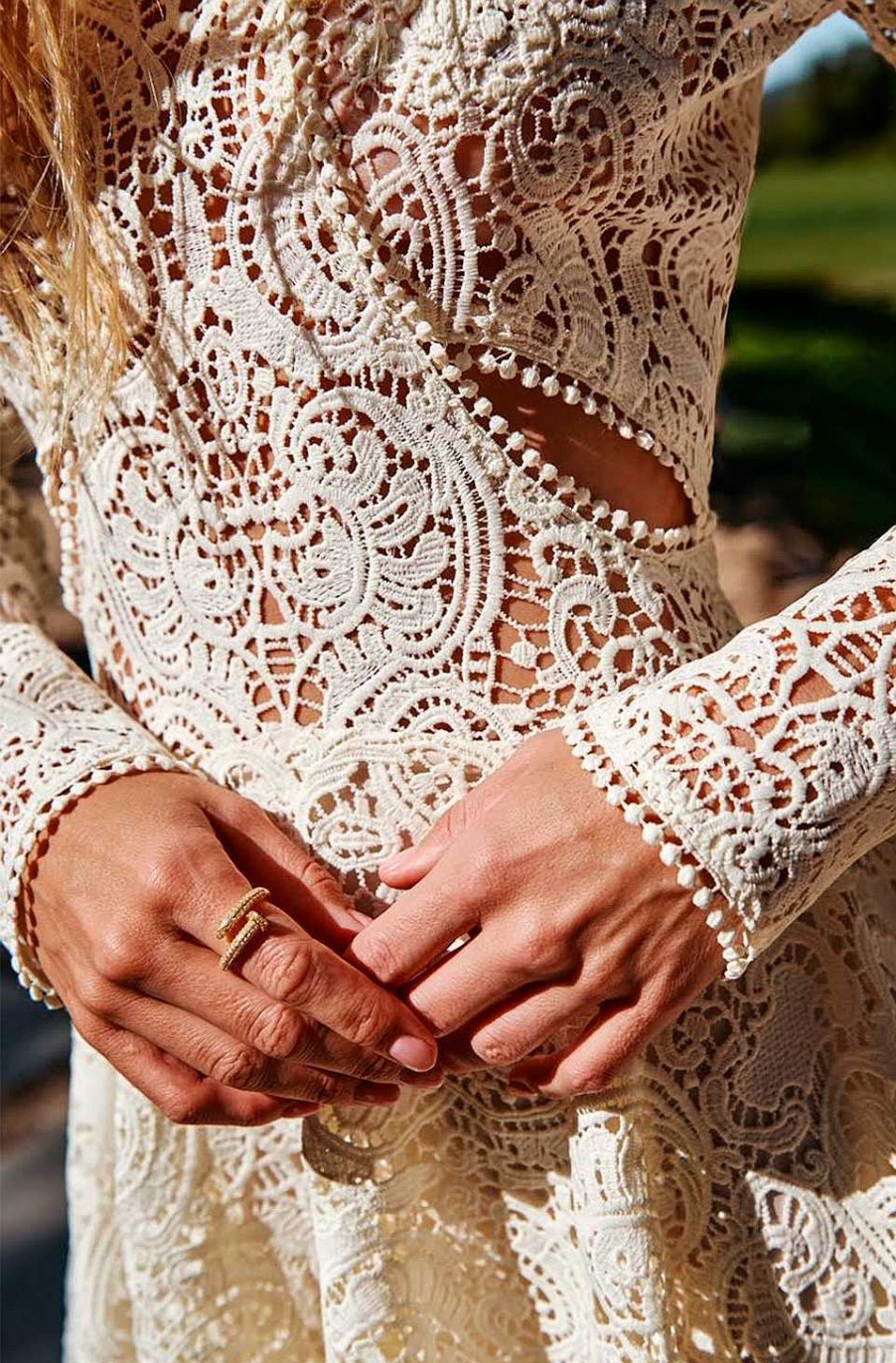 Accesorios Fetiche Suances | Anillo Dorado Tornillo