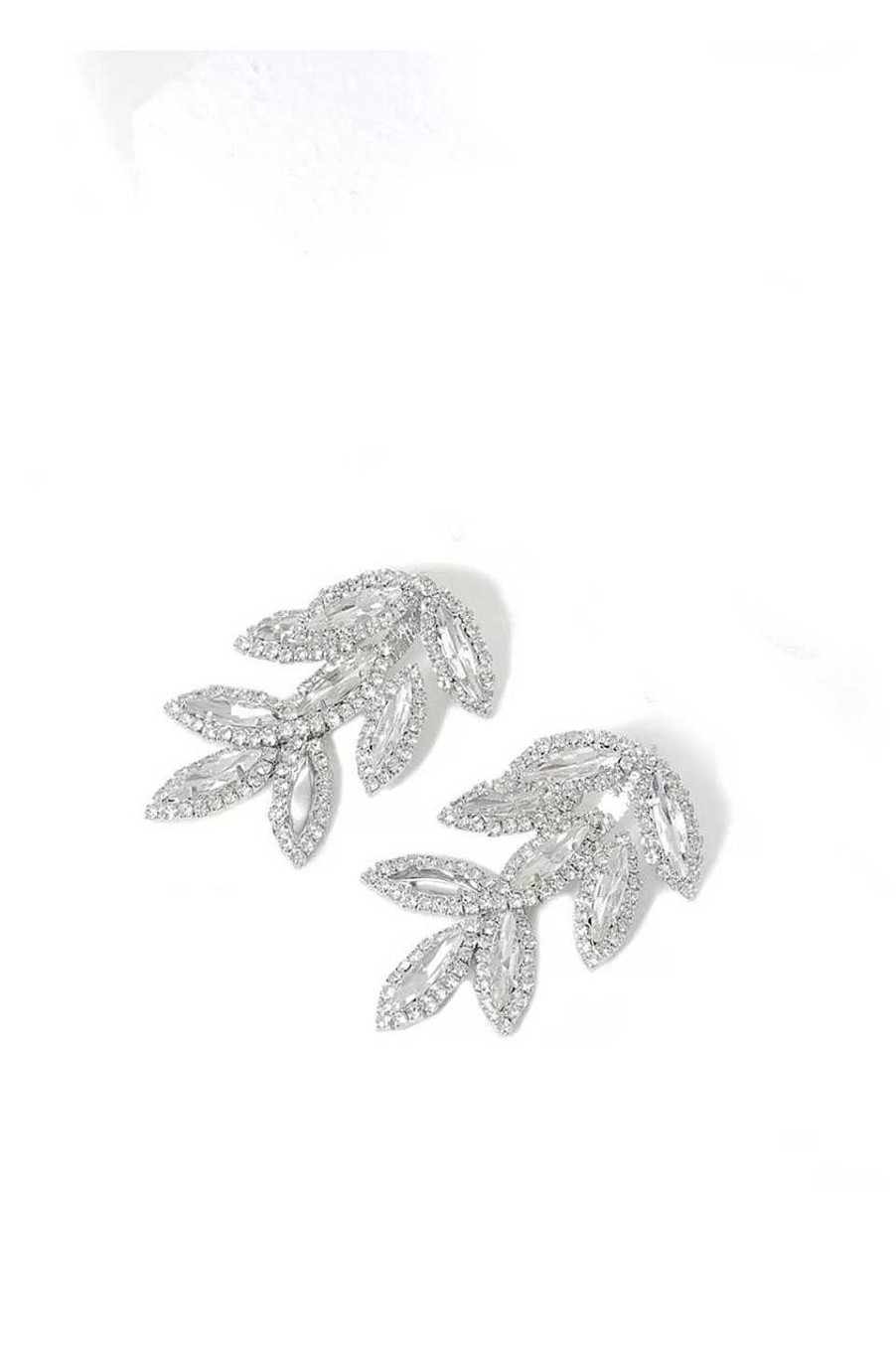 Accesorios Fetiche Suances | Pendientes Hojas De Cristales
