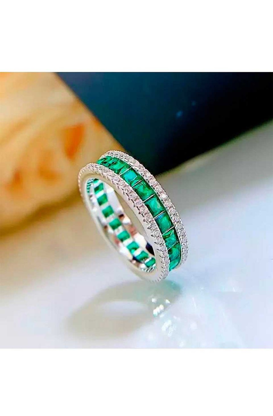 Accesorios Fetiche Suances | Anillo Princesa Esmeralda Verde
