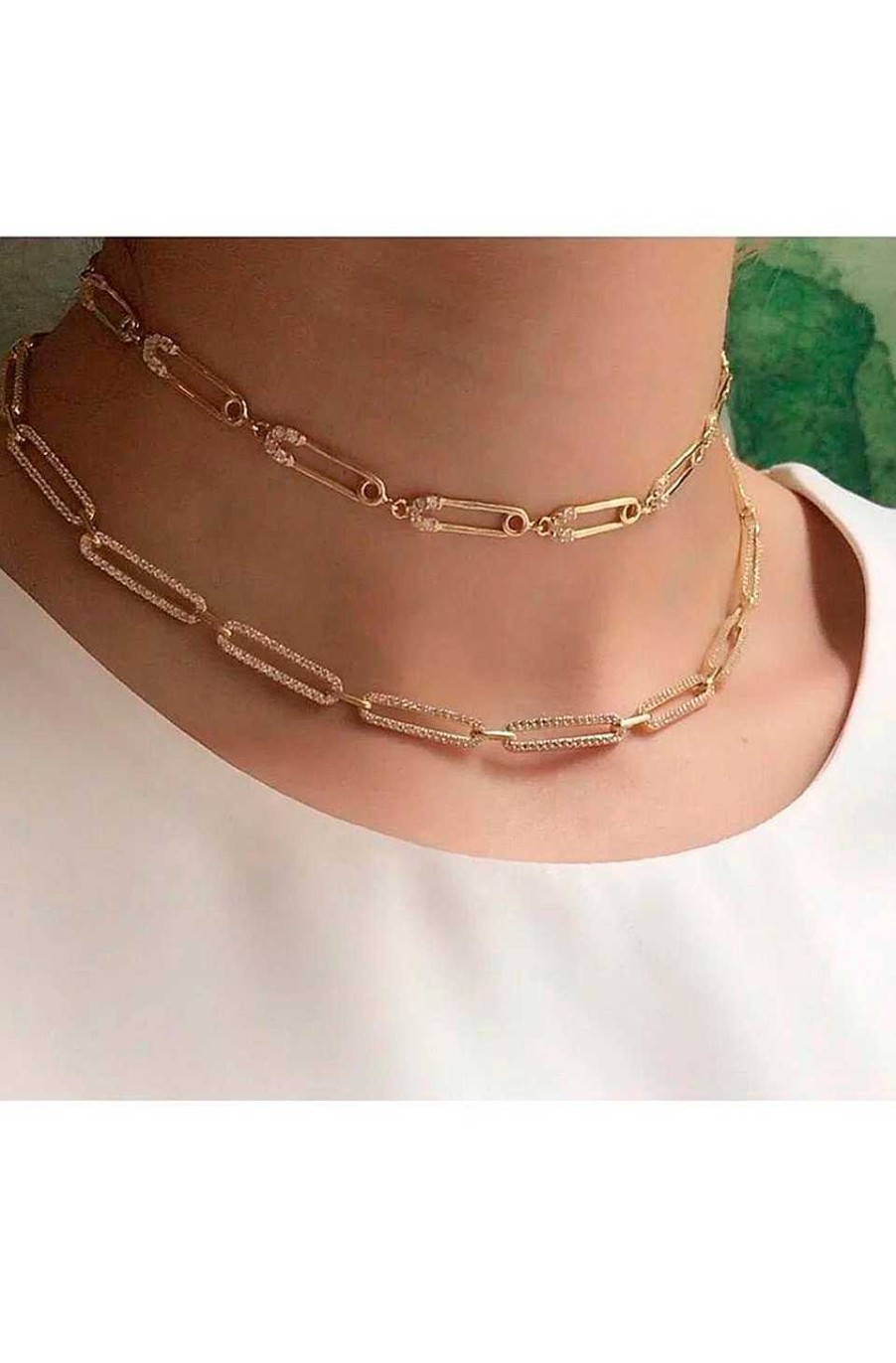 Accesorios Fetiche Suances | Cadena Eslabones Color Oro