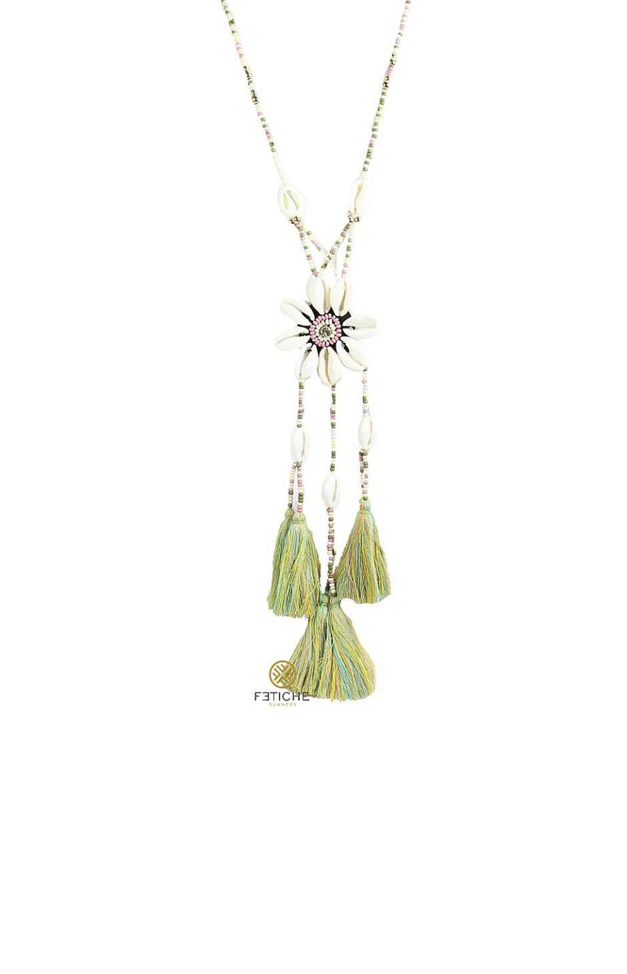 Accesorios Fetiche Suances | Collar Flor Conchas