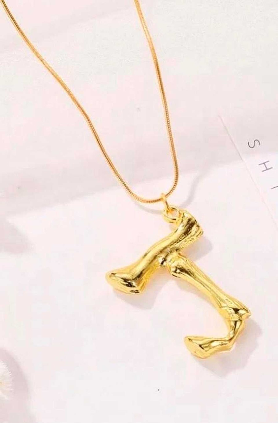 Accesorios Fetiche Suances | Collar Inicial ¨J¨